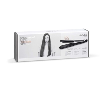 BaByliss Smooth Pro Wide 235 Straightener UK Plug FEELUNIQUE