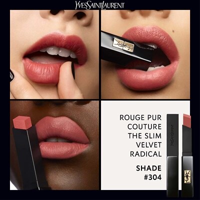 YSL Beauty Rouge Pur Couture The Slim Velvet Radical 2g FEELUNIQUE
